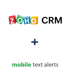 Einbindung von ZOHO CRM und Mobile Text Alerts