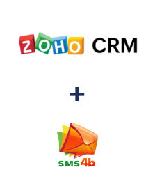 Einbindung von ZOHO CRM und SMS4B