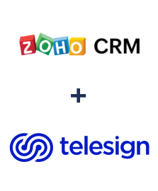 Einbindung von ZOHO CRM und Telesign