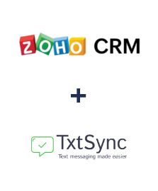 Einbindung von ZOHO CRM und TxtSync