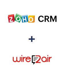 Einbindung von ZOHO CRM und Wire2Air