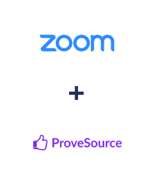 Einbindung von Zoom und ProveSource