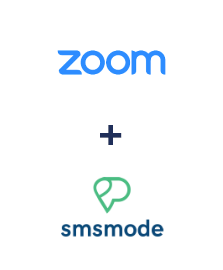 Einbindung von Zoom und smsmode