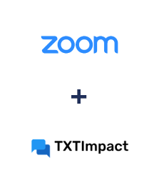 Einbindung von Zoom und TXTImpact