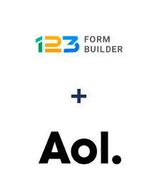 Integration of 123FormBuilder and AOL