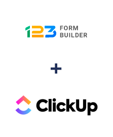 Integration of 123FormBuilder and ClickUp
