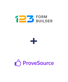 Integration of 123FormBuilder and ProveSource