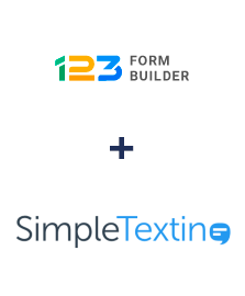 Integration of 123FormBuilder and SimpleTexting