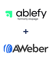 Integration of Ablefy and AWeber