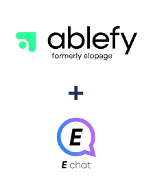 Integration of Ablefy and E-chat