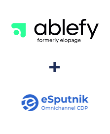 Integration of Ablefy and eSputnik