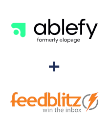 Integration of Ablefy and FeedBlitz