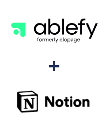 Integration of Ablefy and Notion