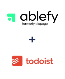 Integration of Ablefy and Todoist