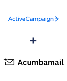 Integration of ActiveCampaign and Acumbamail