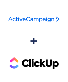 Integration of ActiveCampaign and ClickUp