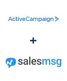 Integration of ActiveCampaign and Salesmsg