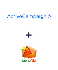 Integration of ActiveCampaign and SMS4B