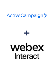 Integration of ActiveCampaign and Webex Interact