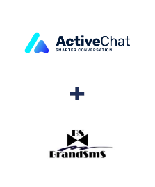 Integration of ActiveChat and BrandSMS 