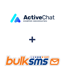 Integration of ActiveChat and BulkSMS