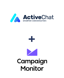 Integration of ActiveChat and Campaign Monitor