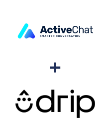 Integration of ActiveChat and Drip