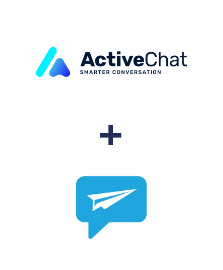 Integration of ActiveChat and ShoutOUT