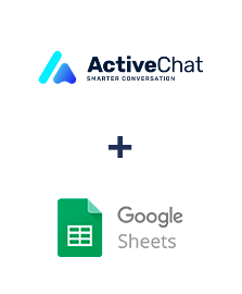 Integration of ActiveChat and Google Sheets