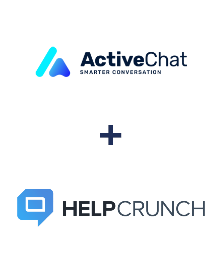 Integration of ActiveChat and HelpCrunch