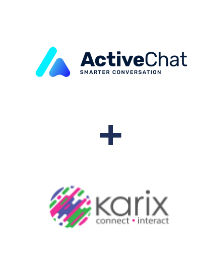 Integration of ActiveChat and Karix