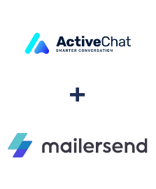 Integration of ActiveChat and MailerSend