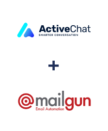 Integration of ActiveChat and Mailgun