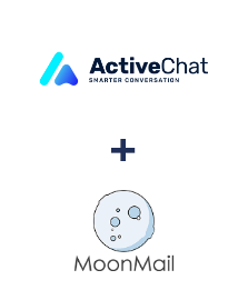 Integration of ActiveChat and MoonMail