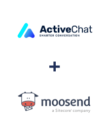 Integration of ActiveChat and Moosend