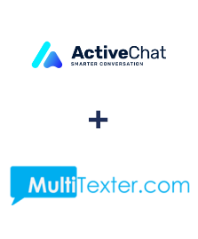 Integration of ActiveChat and Multitexter