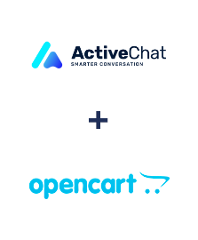 Integration of ActiveChat and Opencart