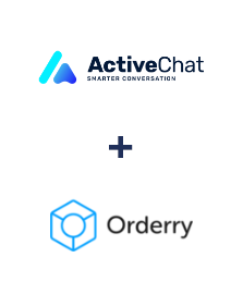 Integration of ActiveChat and Orderry