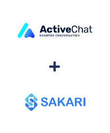 Integration of ActiveChat and Sakari
