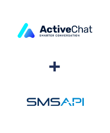 Integration of ActiveChat and SMSAPI