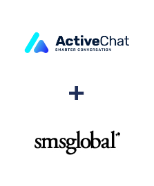 Integration of ActiveChat and SMSGlobal