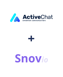 Integration of ActiveChat and Snovio