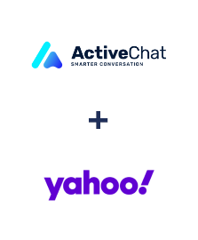 Integration of ActiveChat and Yahoo!