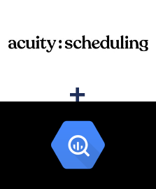 Integration of Acuity Scheduling and BigQuery