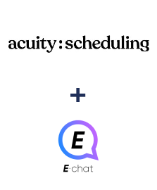 Integration of Acuity Scheduling and E-chat