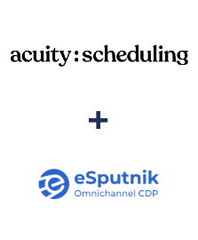 Integration of Acuity Scheduling and eSputnik