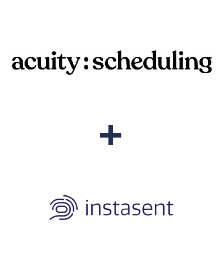 Integration of Acuity Scheduling and Instasent