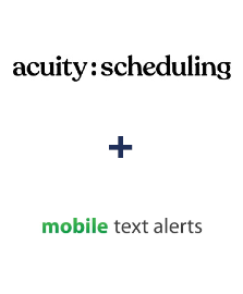 Integration of Acuity Scheduling and Mobile Text Alerts