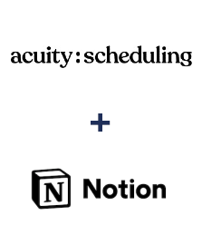Integration of Acuity Scheduling and Notion
