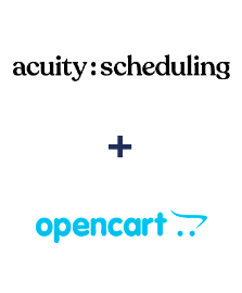 Integration of Acuity Scheduling and Opencart